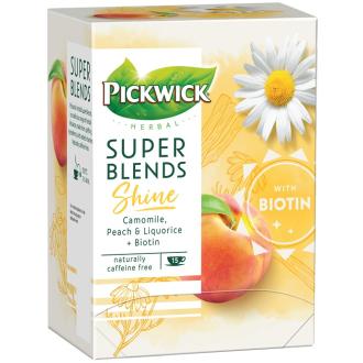 Чай травяной Pickwick Super Blend Shine с биотином, пакетированный, 15 пак.